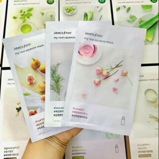 MẶT NẠ GIẤY INNISFREE REAL SQUEEZE MASK