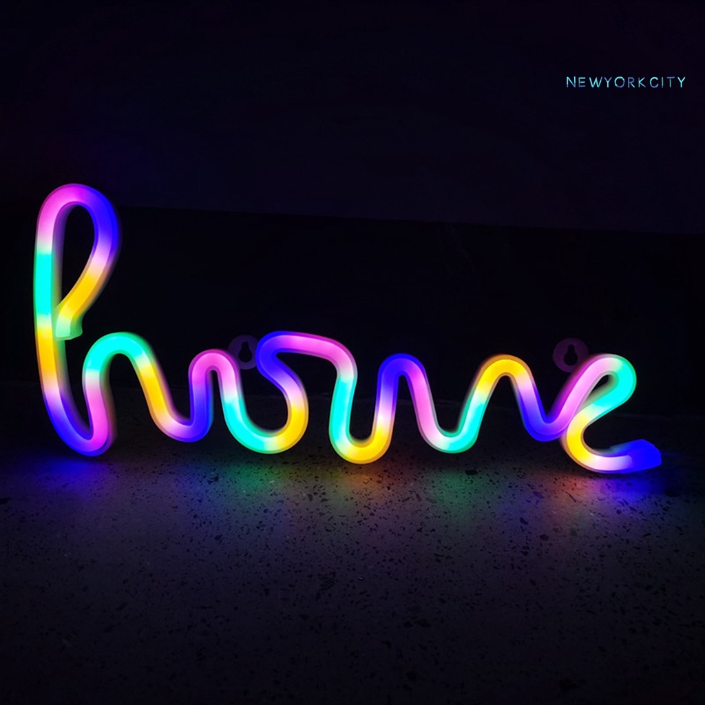 Đèn LED Neon Chữ Dreamy Độ Sáng Cao Trang Trí Phòng Ngủ