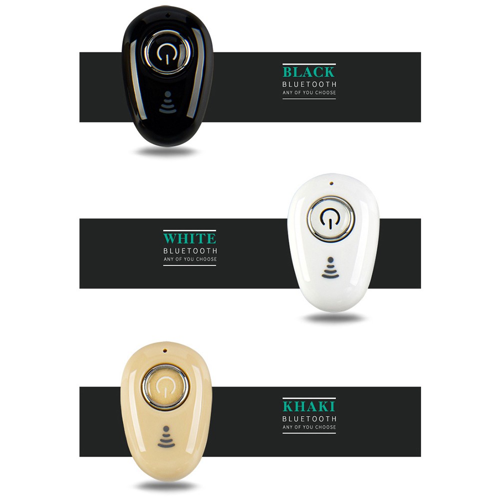 Tai nghe nhét tai không dây S650 kết nối bluetooth 4.1 âm thanh stereo sống động