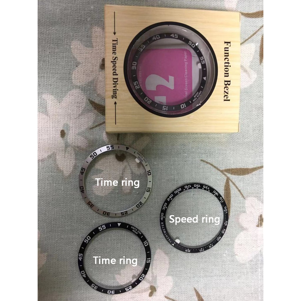 Vòng bezel trang trí cho đồng hồ đeo tay Samsung Galaxy Gear 42mm 46mm S3 Galaxy 4 46mm 42mm