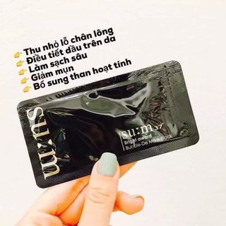 Combo 10 Mặt Nạ Thải Độc Sum: 37 Black Award Bubble-de Mask