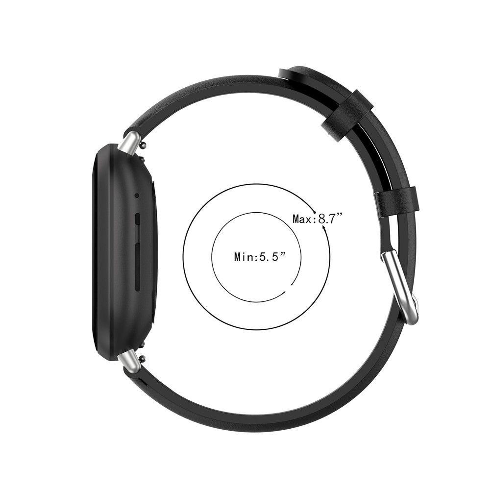 Dây Đeo Bằng Da Thật Cao Cấp Cho Đồng Hồ Thông Minh Fitbit versa 3 sense