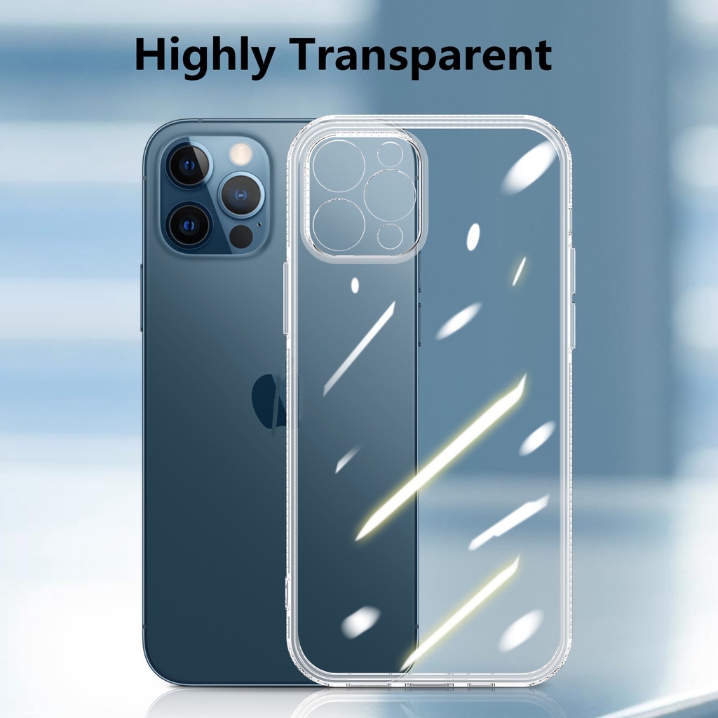 Ốp Điện Thoại TPU Mềm Trong Suốt Sang Trọng Cho iPhone 6 6S 7 8 Plus 14 Pro Max XS Max XR X 11 12 13 Pro Max 14 Plus SE 2020