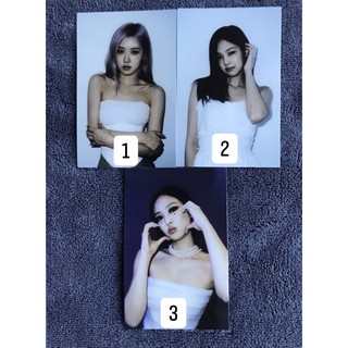 THẺ ẢNH PHOTOCARD JENNIE ROSÉ THE ALBUM BLACKPINK
