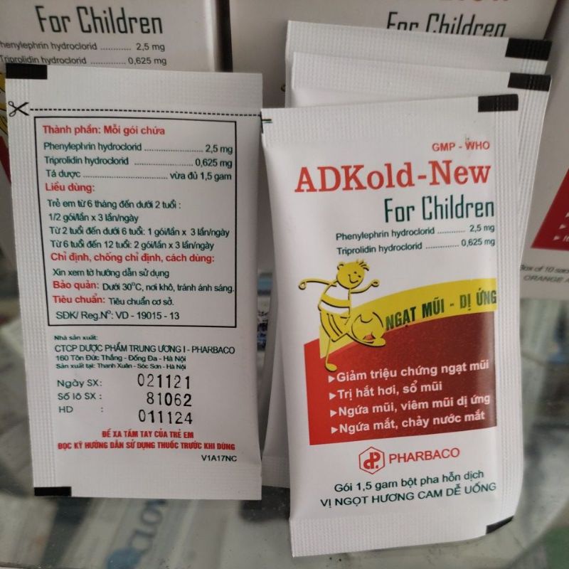 AdKold new gói sổ mũi