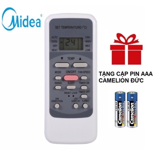 REMOTE MÁY LẠNH MIDEA - ĐIỀU KHIỂN ĐIỀU HÒA MIDEA R51M/E