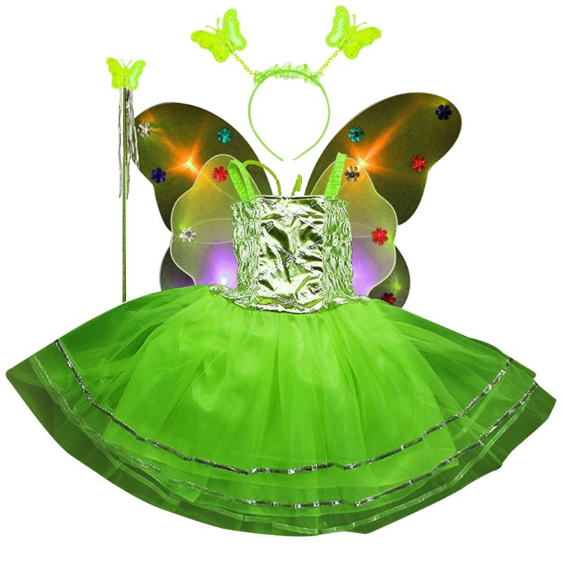 Set 4 Đầm Công Chúa Không Tay Xinh Xắn Cho Bé Gái