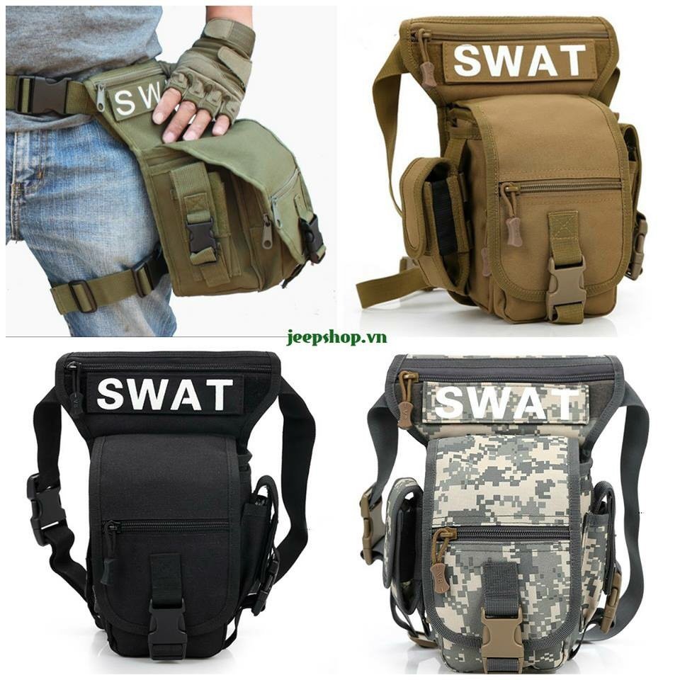 [XẢ KHO 3 NGÀY] Túi Đeo Hông Kiểu Phượt, Túi Đeo Hông Đạp Xe Thể Thao Vải Dù BH 3 Tháng Sử Dụng