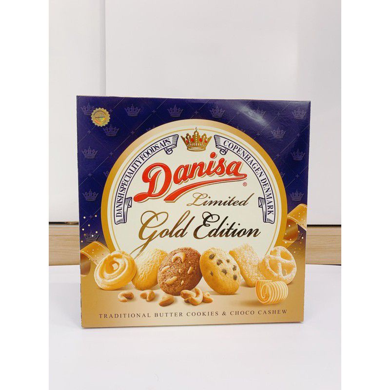 BÁNH QUY BƠ DANISA GOLD EDITION 720GR (PHIÊN BẢN ĐẶC BIỆT 6 VỊ)