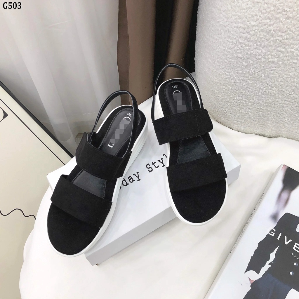 Sandal bánh mì 5p quai ngang Today Style G503 sang trọng