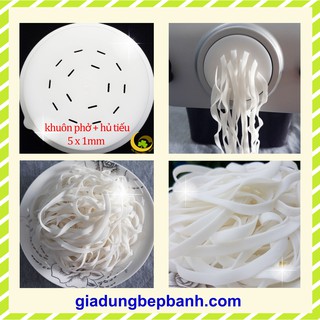 Khuôn phở 5mm x 1mm và phở siêu mỏng dùng với máy làm mì Philips