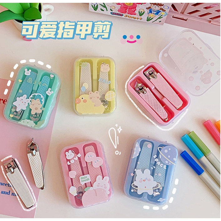 SET DỤNG CỤ CẮT MÓNG VÀ CẮT DA HÌNH DỄ THƯƠNG