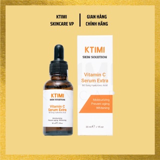 Serum dưỡng trắng KTIMI Vitamin C, Serum giúp mờ thâm, trắng da, đều màu da 30ml