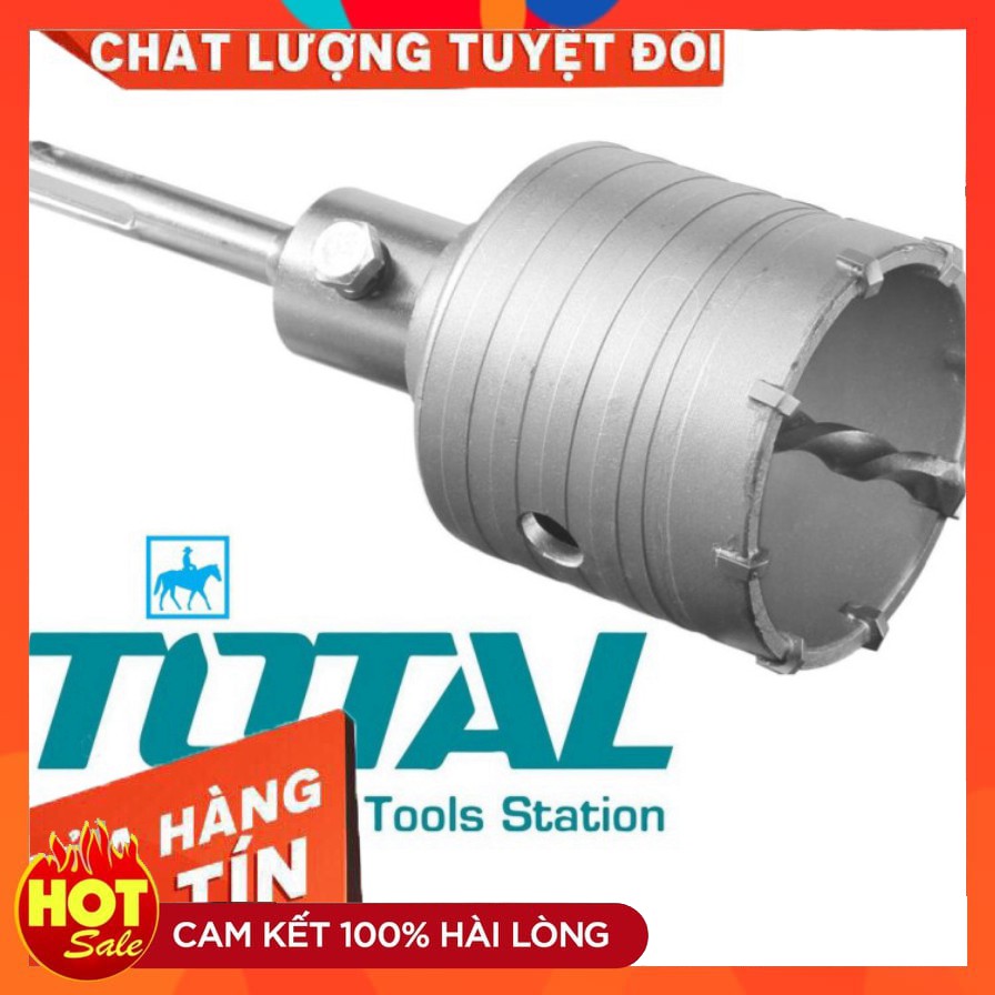 [chính hãng] Mũi khoan lỗ khoét lỗ tường bê tông 65mm Total TAC430651 Ingco HCB0651 nguyên zin nhé các bác [cam kết chất