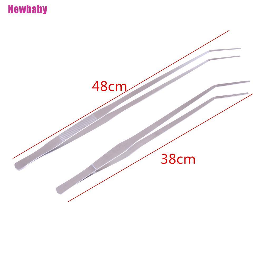 Kẹp Gắp Dài 38 / 48cm Bằng Thép Không Gỉ Cho Bể Cá