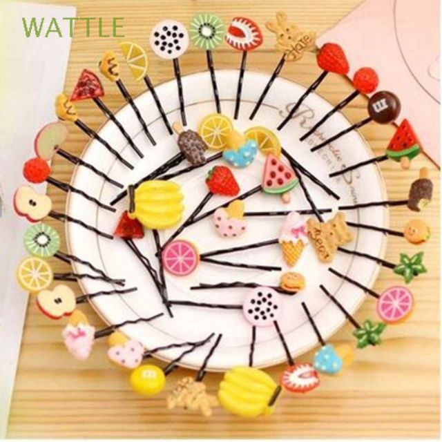 💕Julio store💕 Kẹp tóc hình hoa quả, bánh kẹo đang yêu - 1 cái | BigBuy360 - bigbuy360.vn