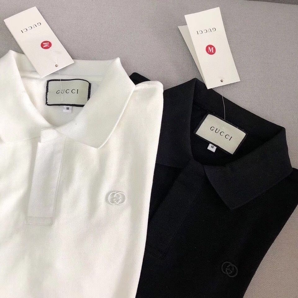 Hàng Sẵn Sàng! Gucci! Áo polo Thoải Mái Mới