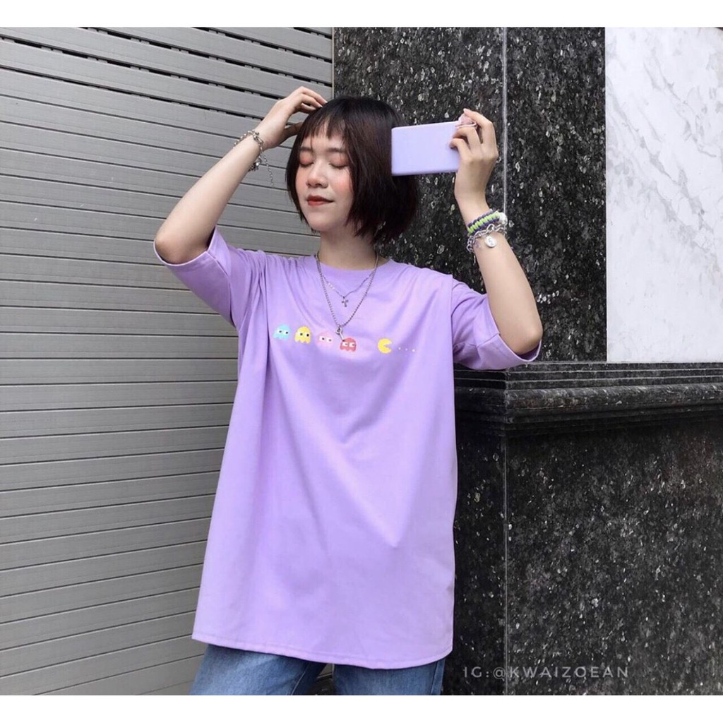 Áo Thun Game Over 🍒🍒🍒 Áo Thun Nam Nữ Unisex (Tặng Kèm 1 Gương Mini Siêu Xinh)