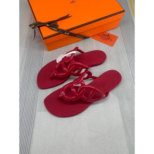 Dép xỏ ngón/ dép kẹp cho nữ thương hiệu Hermes HM cao cấp