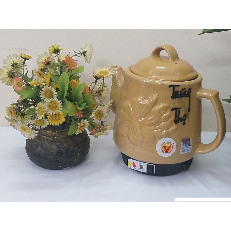(Mã CHUTHI56 giảm 10K) Ấm sắc thuốc Trường Thọ Mai Vàng Gold BA-86 - Mẫu mới 2020,(Chỉ Giao Nowship Hà Nội)