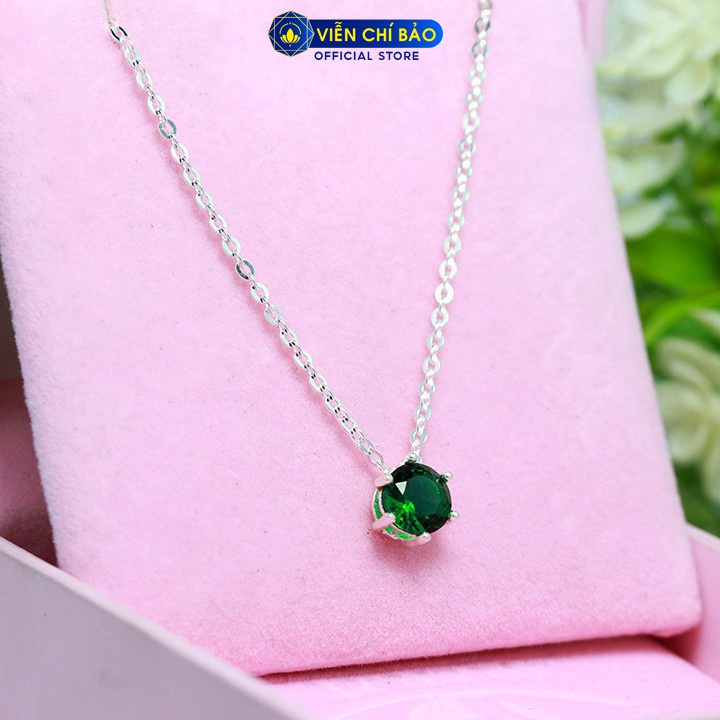 Dây chuyền bạc nữ mặt tinh tú bạc  925 lấp lánh thời trang phụ kiện trang sức nữ Viễn Chí Bảo D400727X