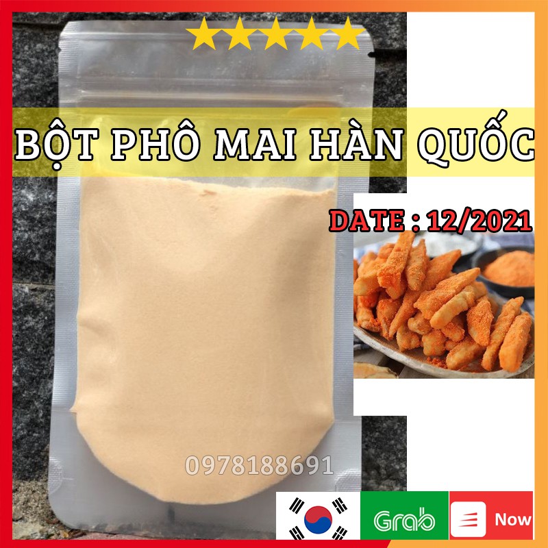 Khanhan674 -  100 gr Bột phô mai lắc Hàn Quốc lắc bánh gạo, khoai tây, khoai lang, gà rán, bắp rang SU224
