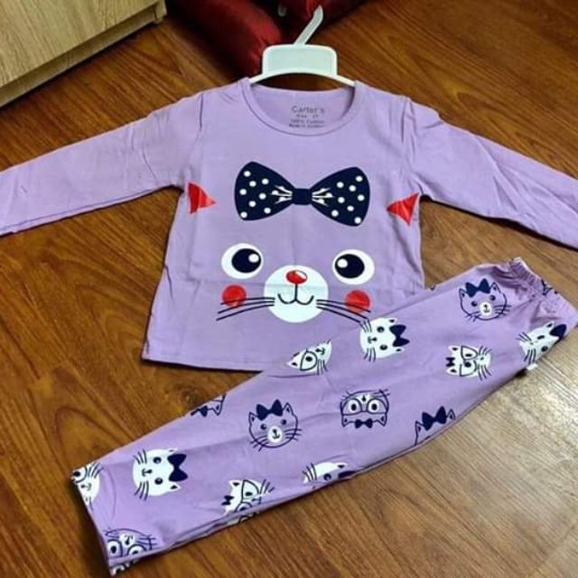Bộ cotton thu đông cho bé từ 10_20kg