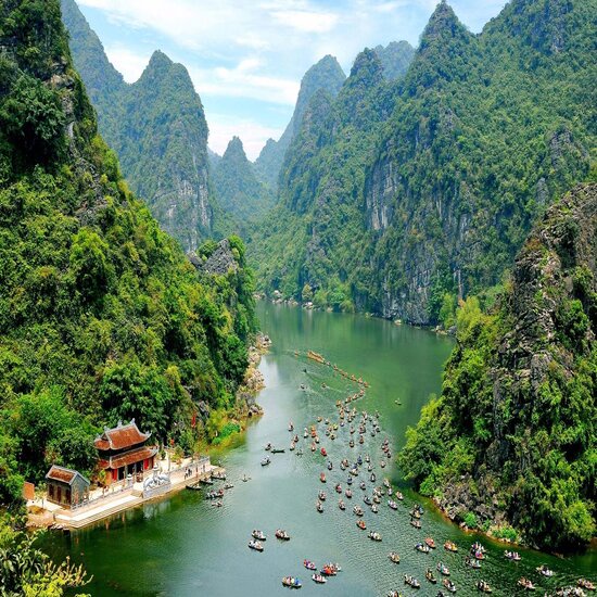 [EVoucher Vietravel ] Sapa - Fansipan - Tràng An - Bái Đính - Tuyệt Tịnh Cốc - Hạ Long - Đảo Titốp - Yên Tử - 6N5D