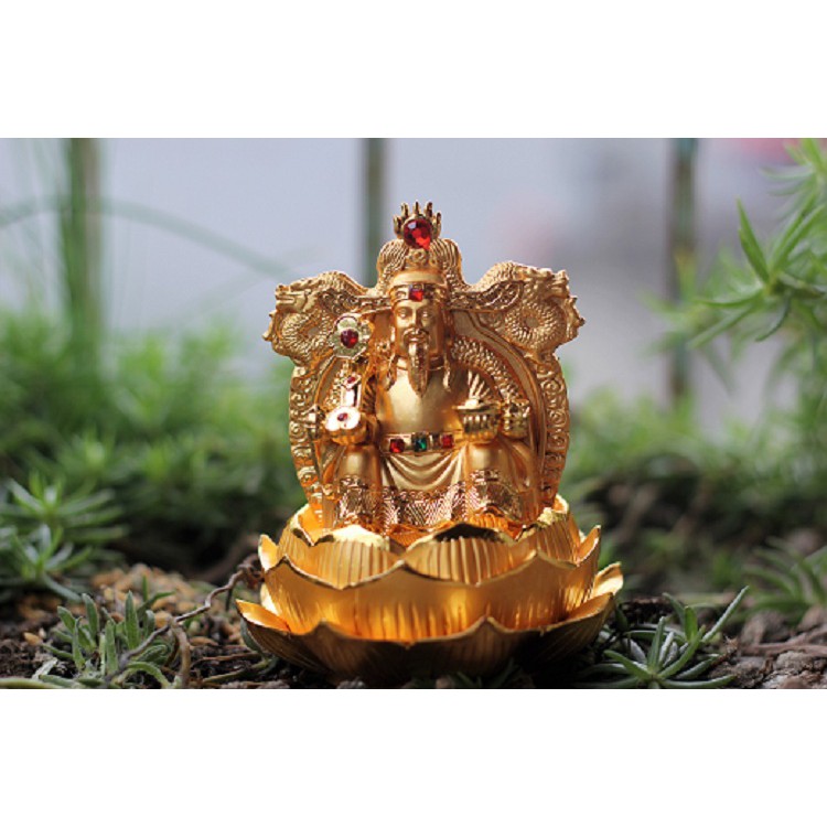 Tượng phật thần tài nước hoa để ô tô