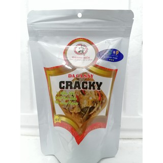 [35g] Da cá sấy vị mắm nhĩ [VN] CRACKY Dried Fish Skin Fish Sauce Flavor (bph-hk)