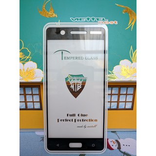 KÍnh cường lực Full keo toàn màn hình Nokia 5 - pkoggy