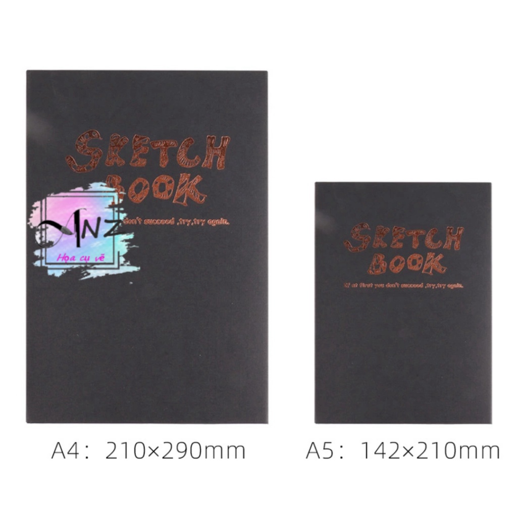 Sổ vẽ chì phác thảo Potentate , Sổ  ký họa Sketchbook 100gsm  - MAY GÁY