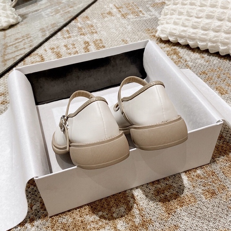 Giày Mary jane 313-3 QCCC đế 3.5cm [ Wood shoes ]