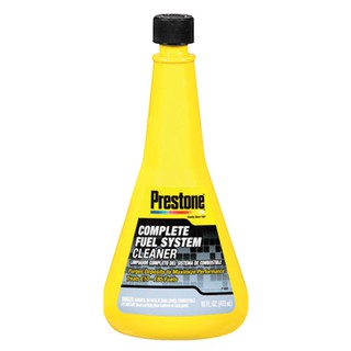 Phụ Gia Vệ sinh bình xăng con Prestone Complete Fuel System Cleaner 473ml