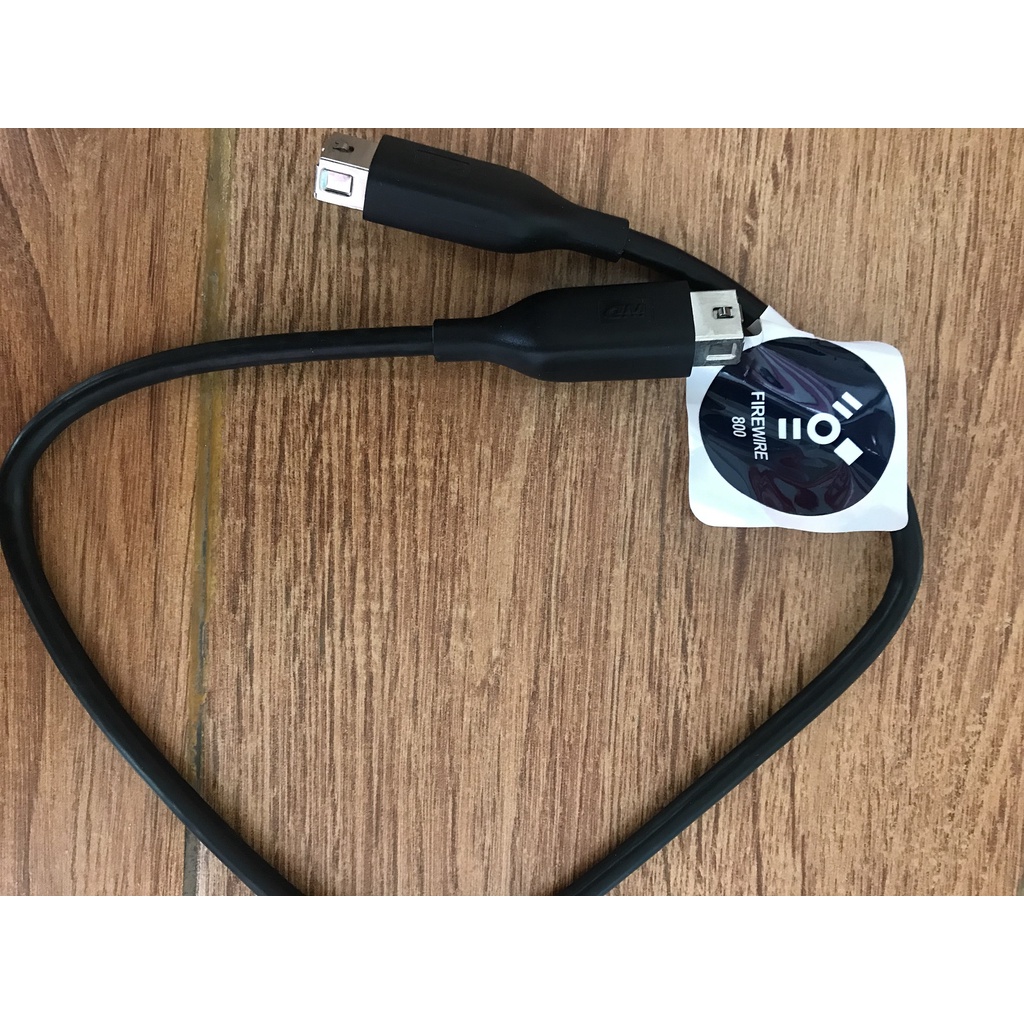 Cáp Firewire 800 1394b dùng cho Mac, soundcard
