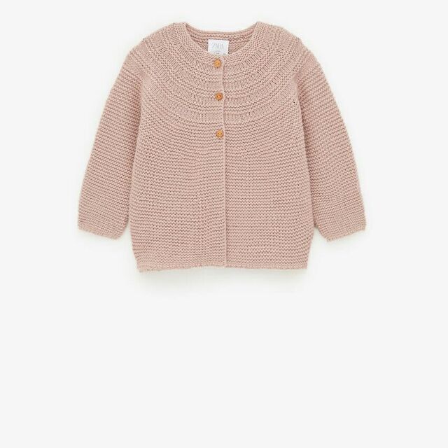 [Zara] Áo len cài nút zara cho bé gái,áo len cho bé