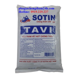 Keo trám vết nứt Sotin Tavi 2kg/ túi- xử lý nứt tường, nứt bê tông