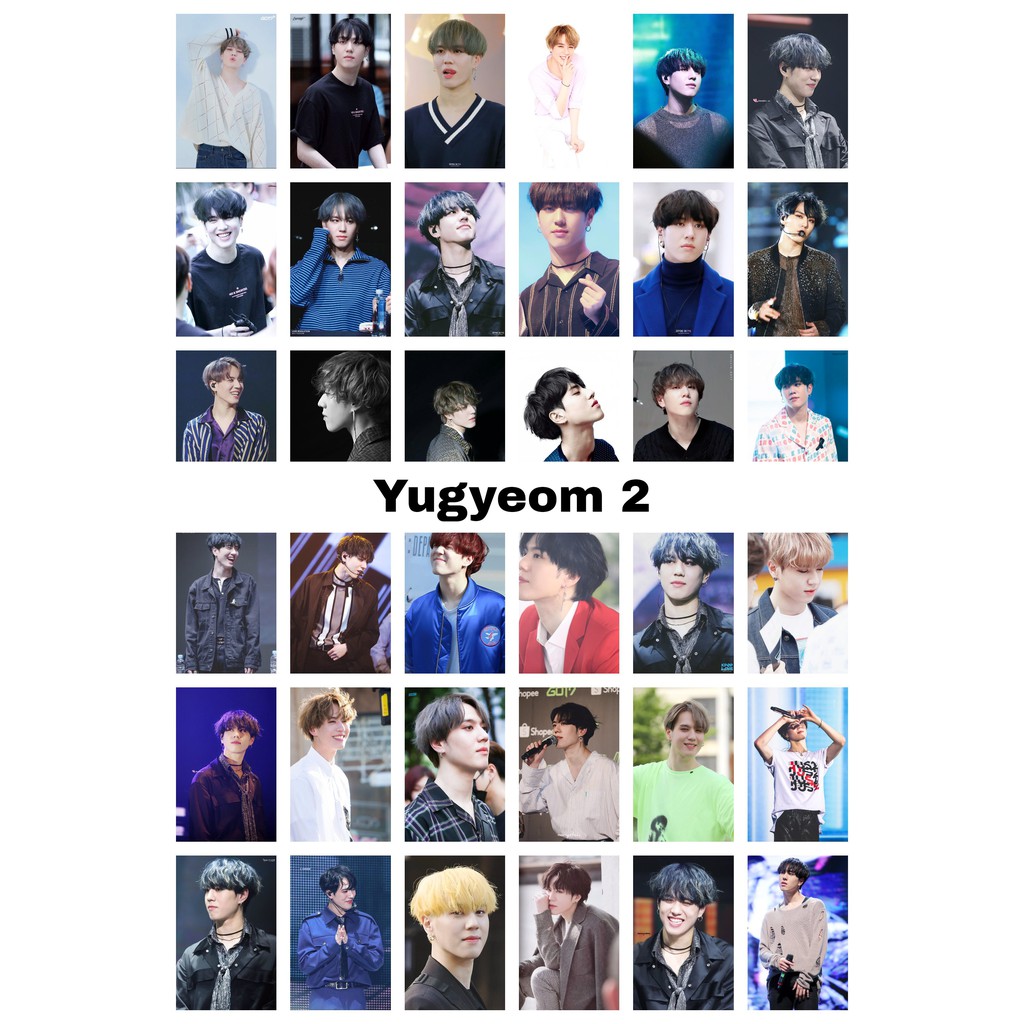 Lomo card 81 ảnh thành viên GOT7 - Yugyeom