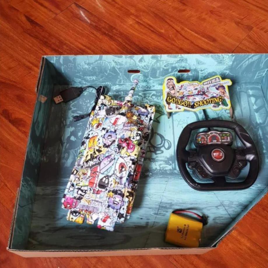 . xe tăng điều khiển từ xa,chạy pin *