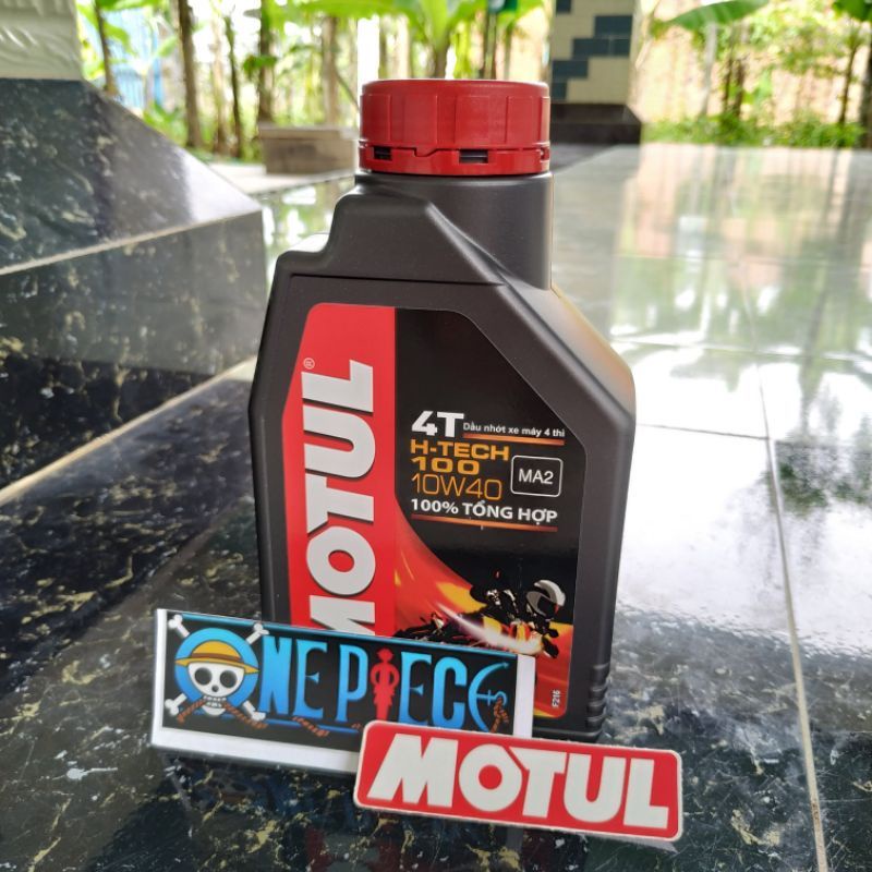 Nhớt xe số MOTUL H-TECH 100 10W-40 4T