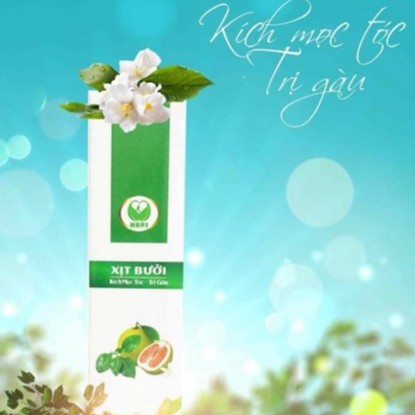 Xịt bưởi Hapi, kích thích mọc tóc, giúp giảm sơ rối, gãy rụng, trị gàu, cho mái tóc bóng mượn, chai 100ml