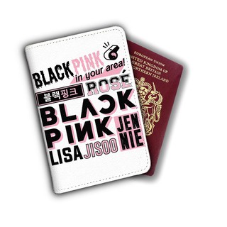 Ví bọc hộ chiếu (passport) Blackpink mã BLP00001 có in theo yêu cầu