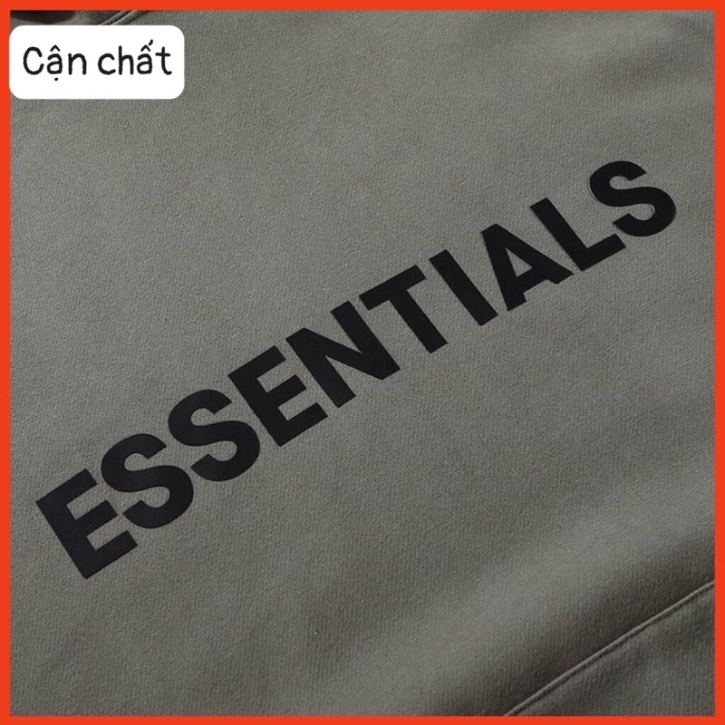 Áo Mũ Hoodie ESSENTITALS Form Rộng, áo nỉ hai màu chất dày dặn mặc cực ấm, trẻ trung năng động BACIMI | BigBuy360 - bigbuy360.vn