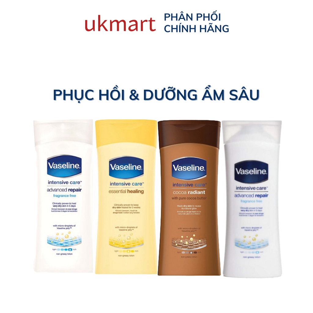 Sữa Dưỡng Thể Vaseline Anh 400ml