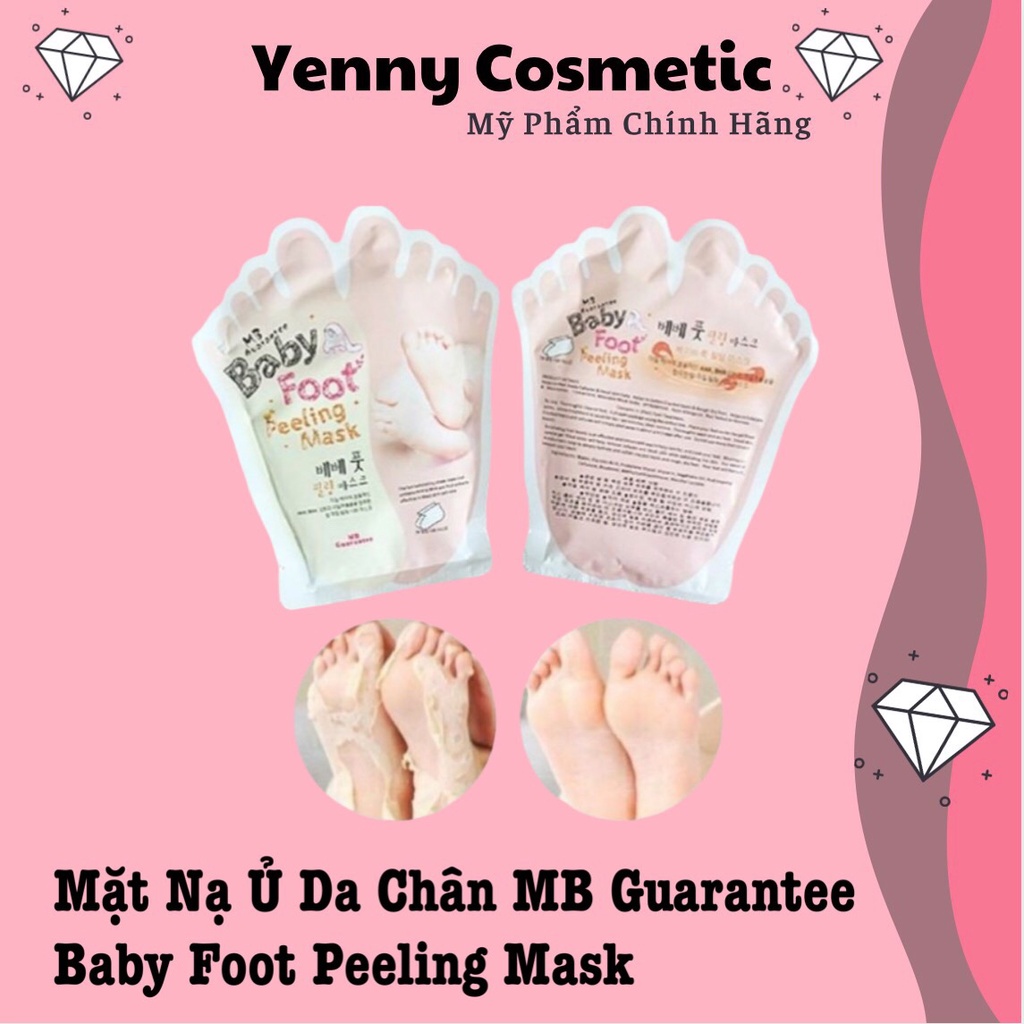 Mặt Nạ Ủ Da Chân MB Guarantee Baby Foot Peeling Mask