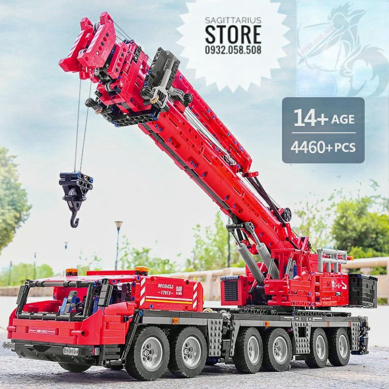 Lego Mouldking 17013 Lắp Ráp Xe Cần Cẩu