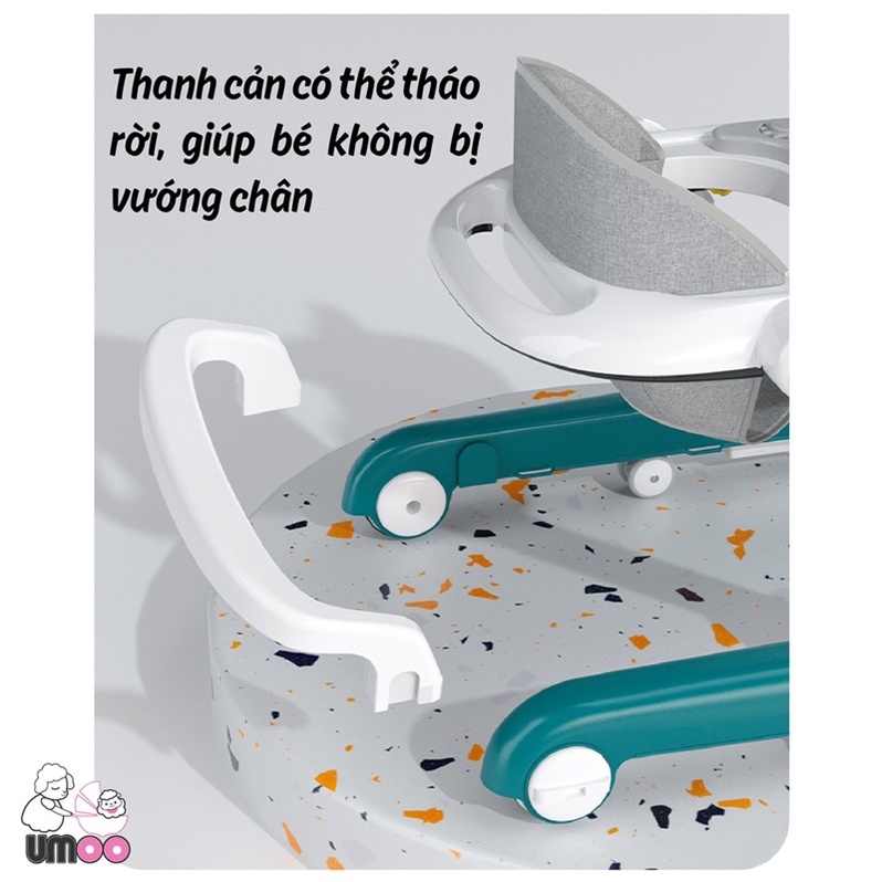 Xe tập đi đa năng 3 in 1 umoo 02115 an toàn cho bé