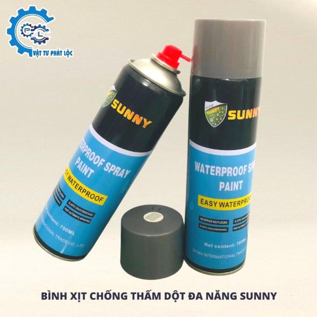 Xịt chống thấm dột đa năng Sunny &amp; Winshine 700ml, Xịt chống thấm