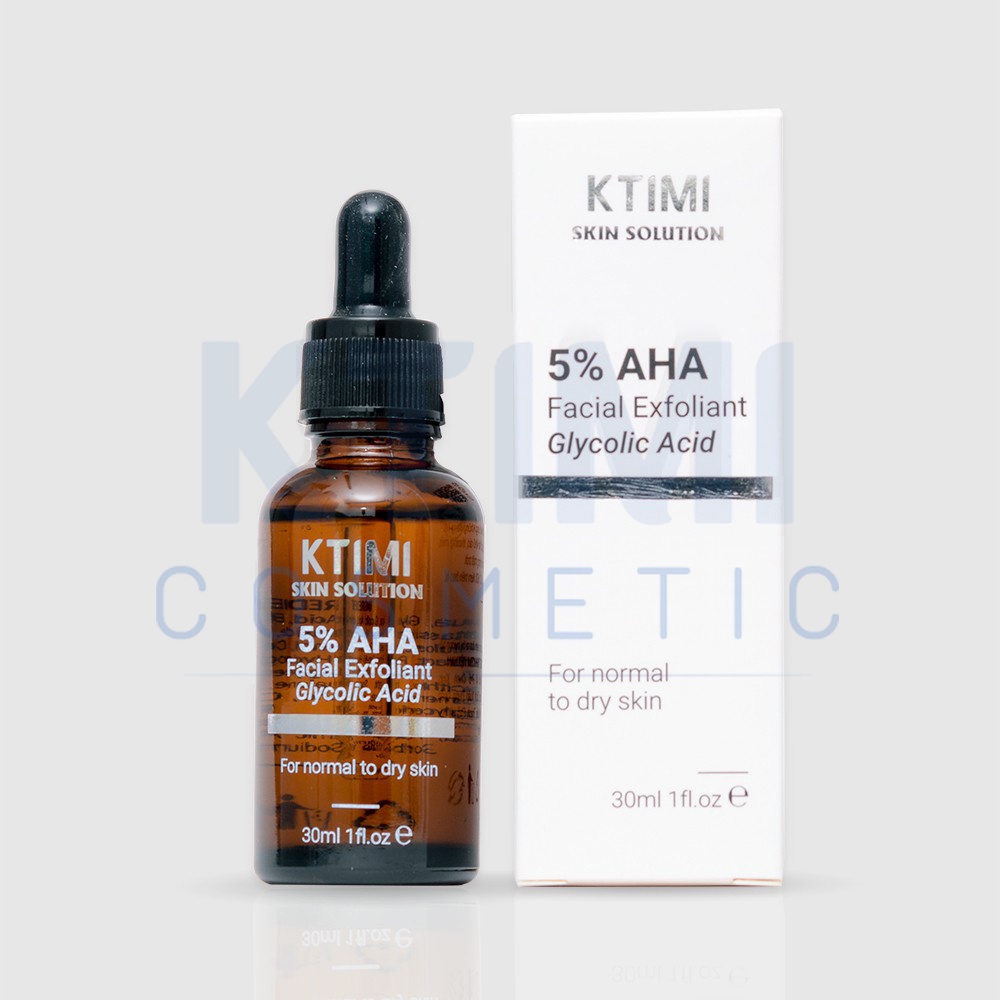 KTIMI TẨY TẾ BÀO CHẾT 5% AHA Facial Exfoliant Glycolic Acid
