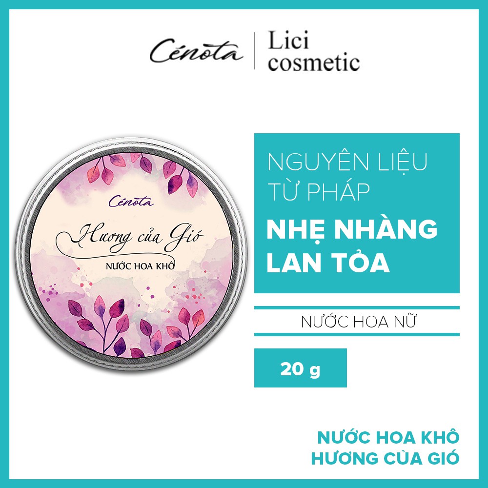 Nước hoa khô hương của gió Cénota, nước hoa khô chính hãng cao cấp